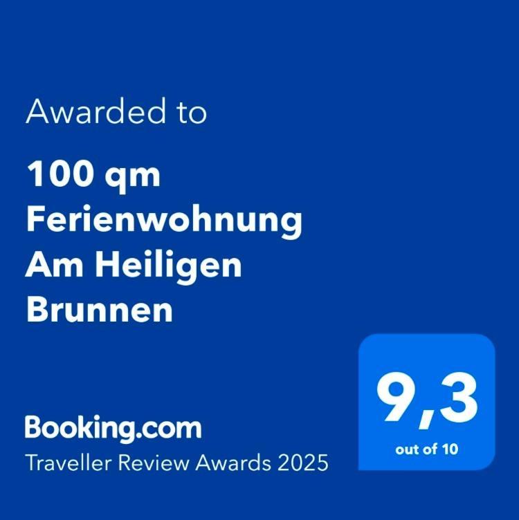 100 Qm Ferienwohnung Am Heiligen Brunnen Quedlinburg Kültér fotó